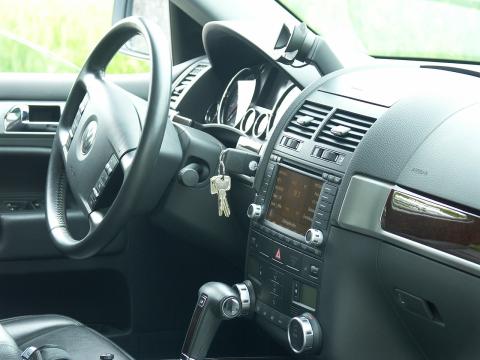interior of a vehicle