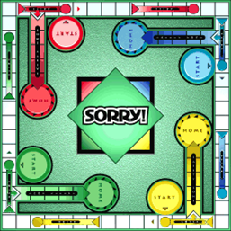Sorry game board